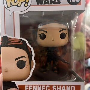 Funko Pop! Fennec Shand Action Figure - Black and Orange